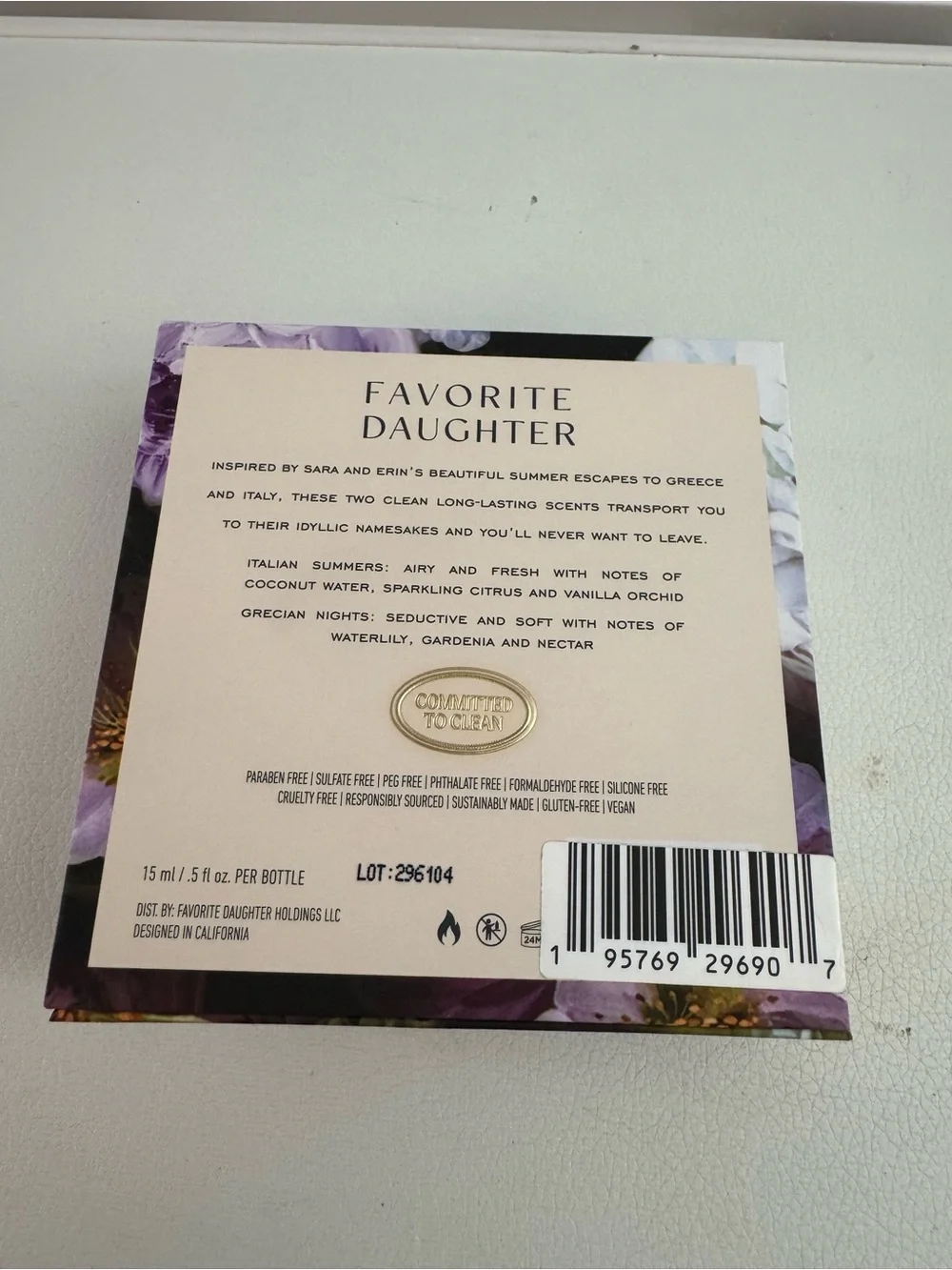 Favorite Daughter Rollerball Oil - Grecian Nights & Italian Summers